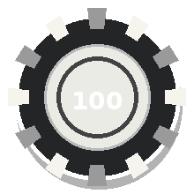 $100 chip